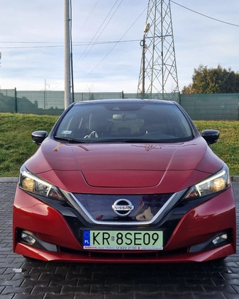 Nissan Leaf cena 75999 przebieg: 29500, rok produkcji 2021 z Kraków małe 11